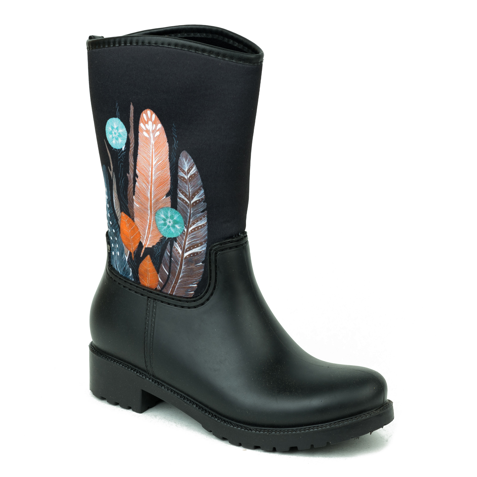 Waterproof boots B393 - BLACK