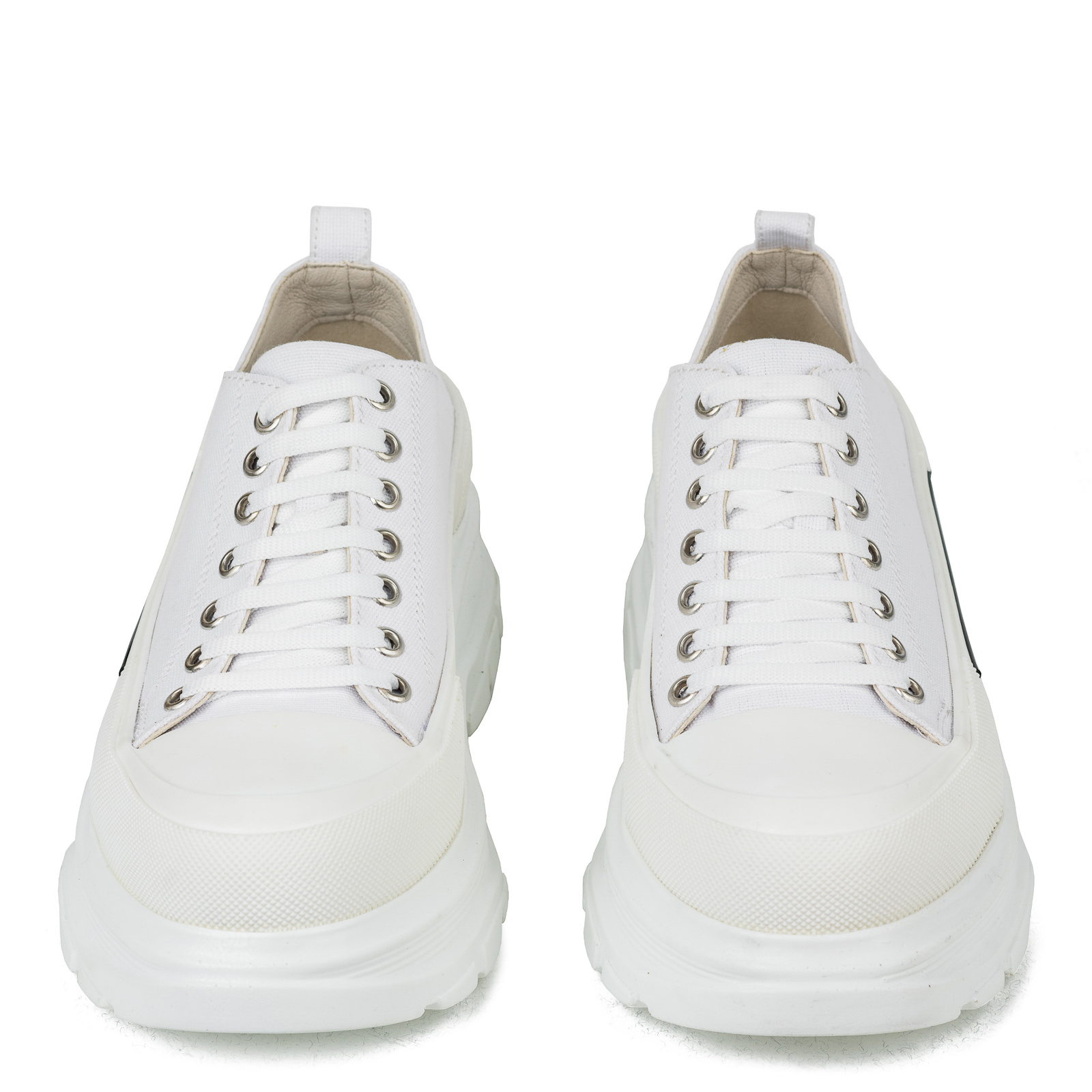 Women sneakers B396 - WHITE