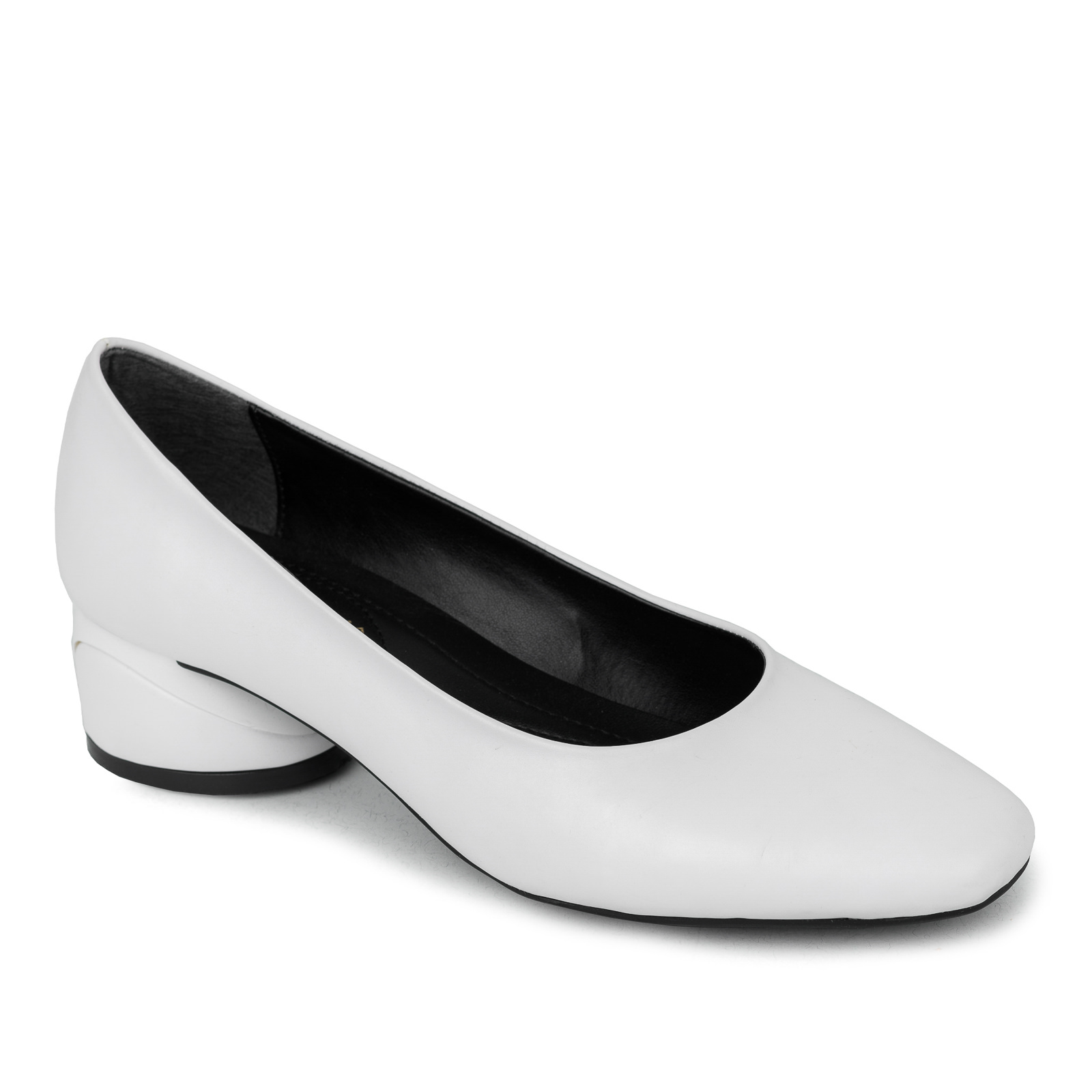 High-heels B398 - WHITE