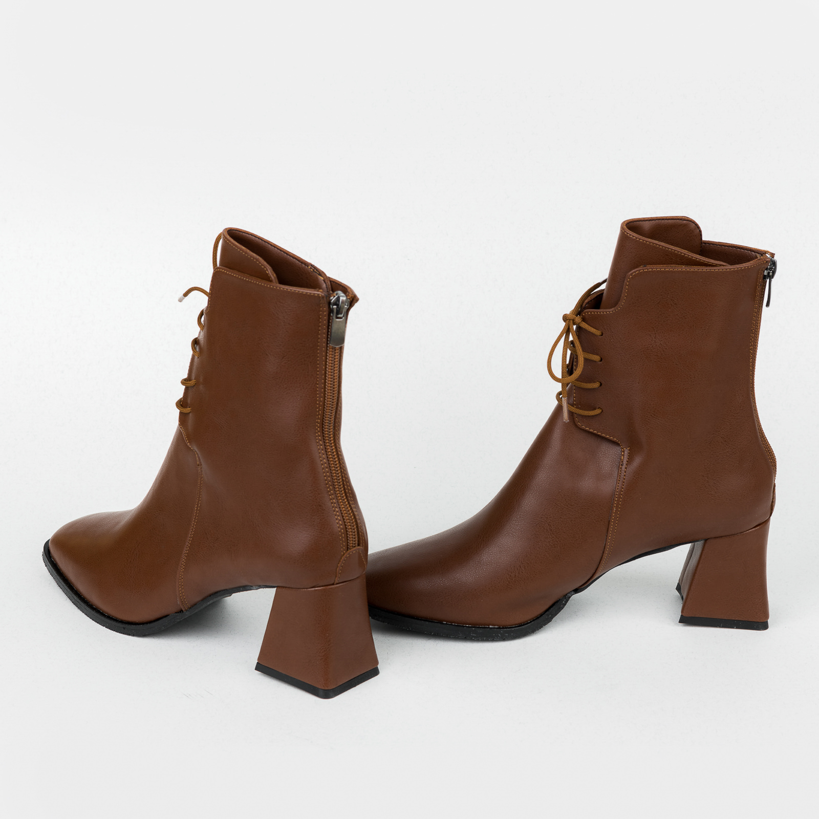 Women ankle boots B399 - CAMEL