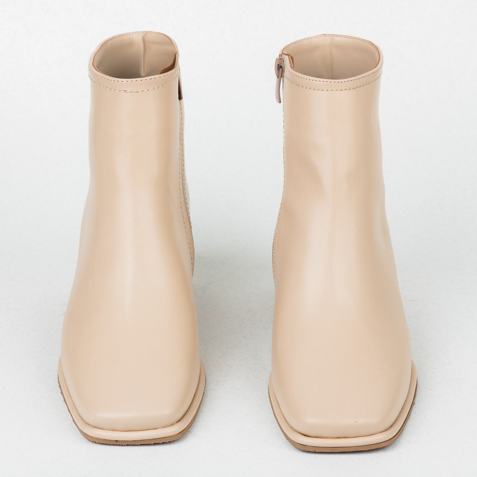 Women ankle boots B400 - BEIGE