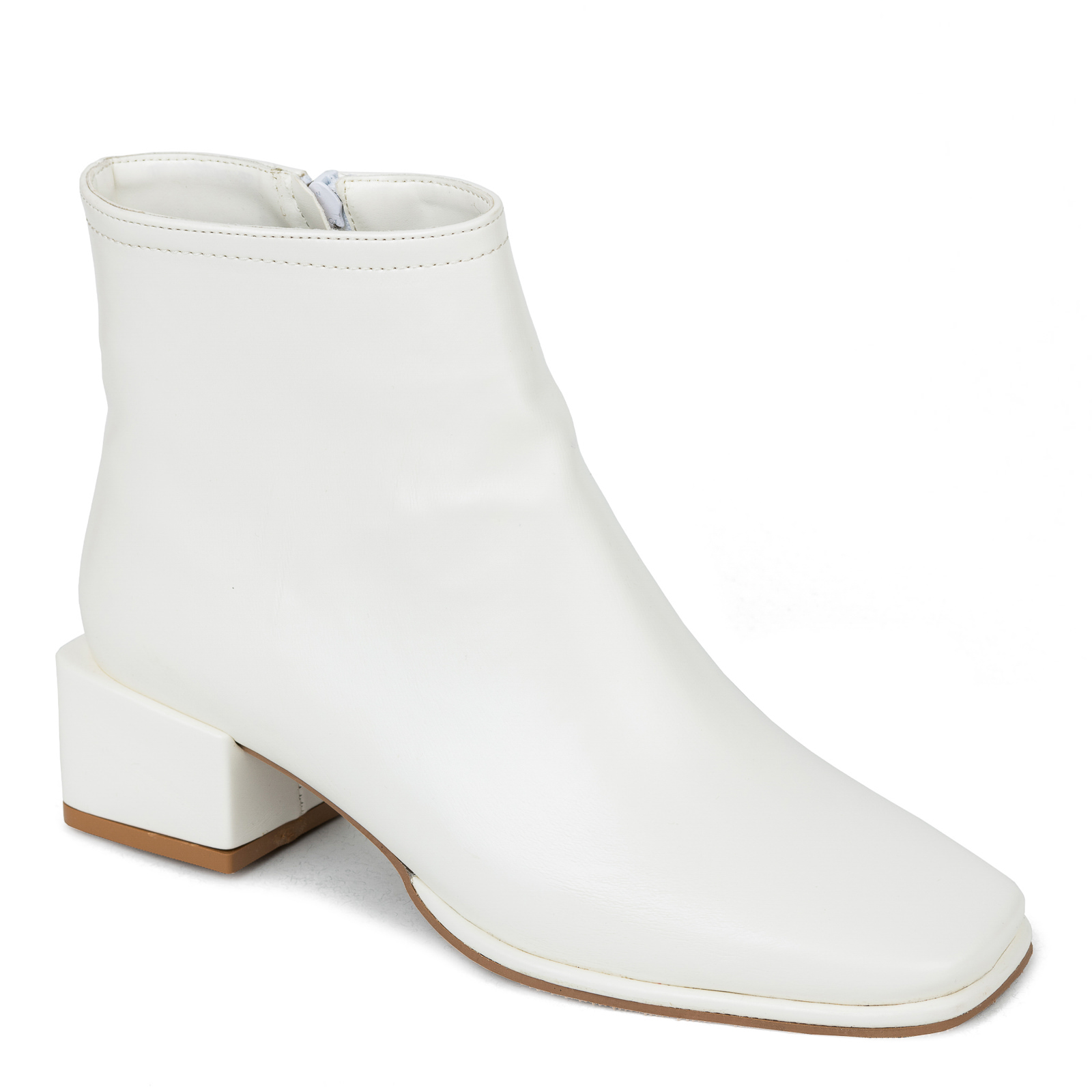 Women ankle boots B400 - WHITE