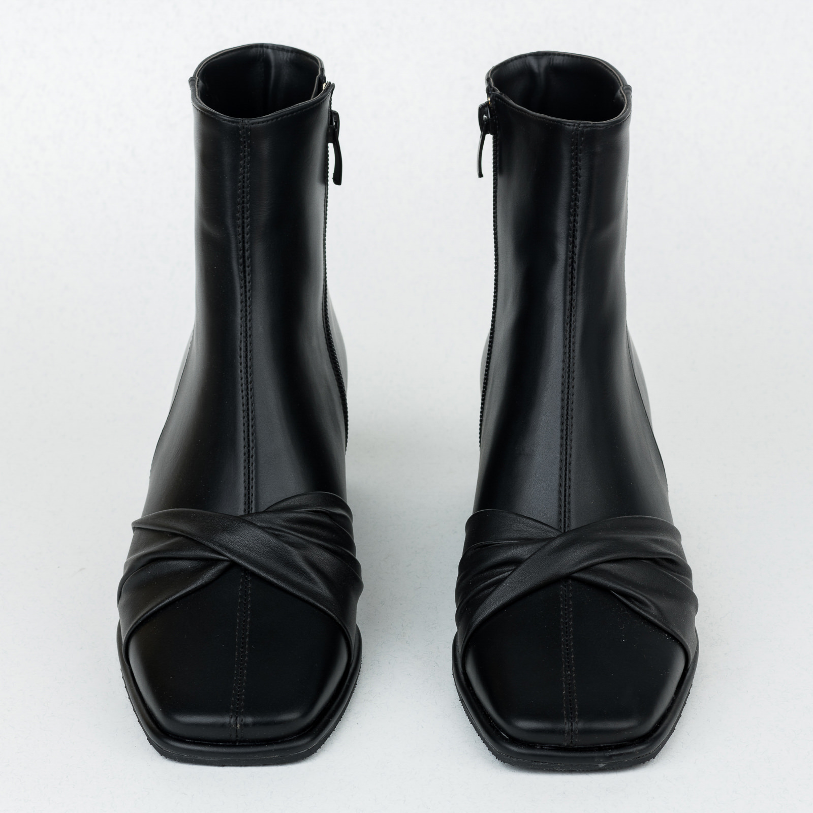 Women ankle boots B402 - BLACK