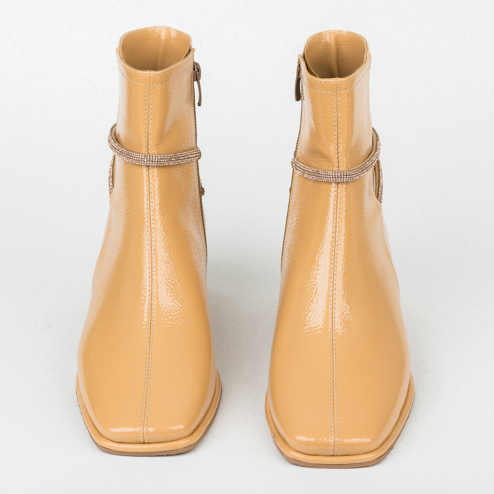 Women ankle boots B406 - BEIGE