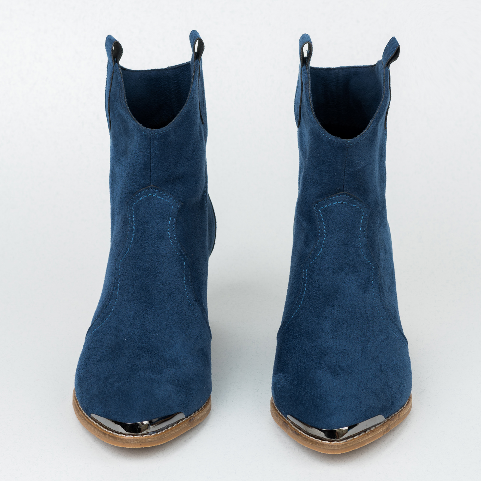 Women ankle boots B407 - NAVY