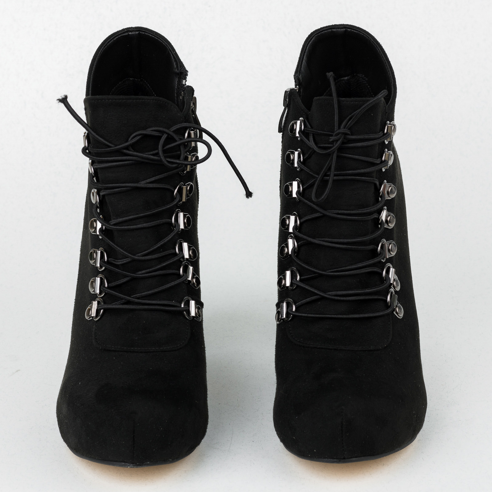 Women ankle boots B415 - BLACK