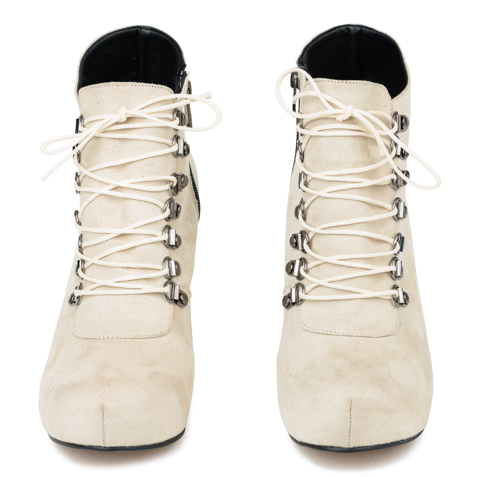 Women ankle boots B415 - BEIGE