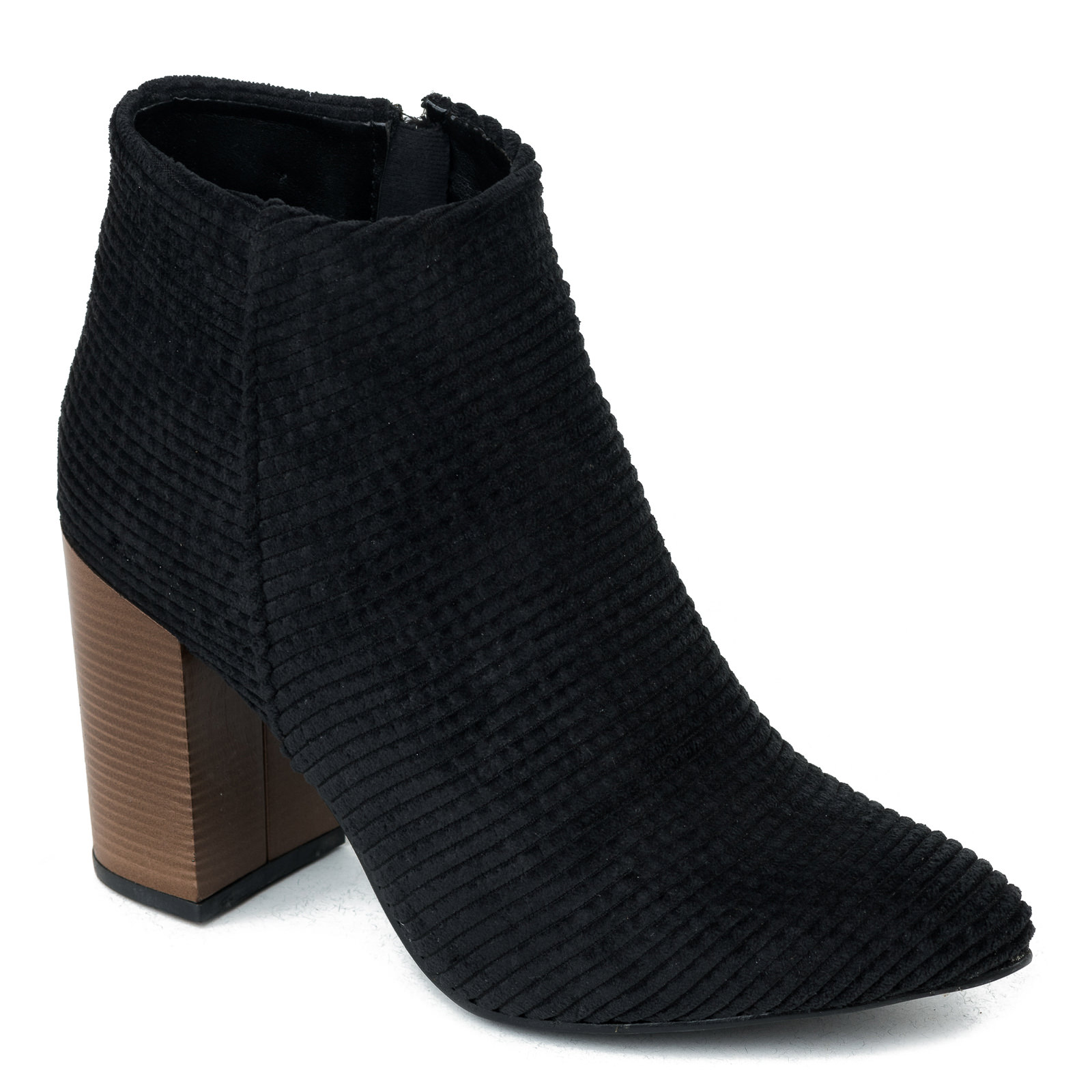 Women ankle boots B416 - BLACK