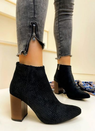 Women ankle boots ATMIKA - BLACK
