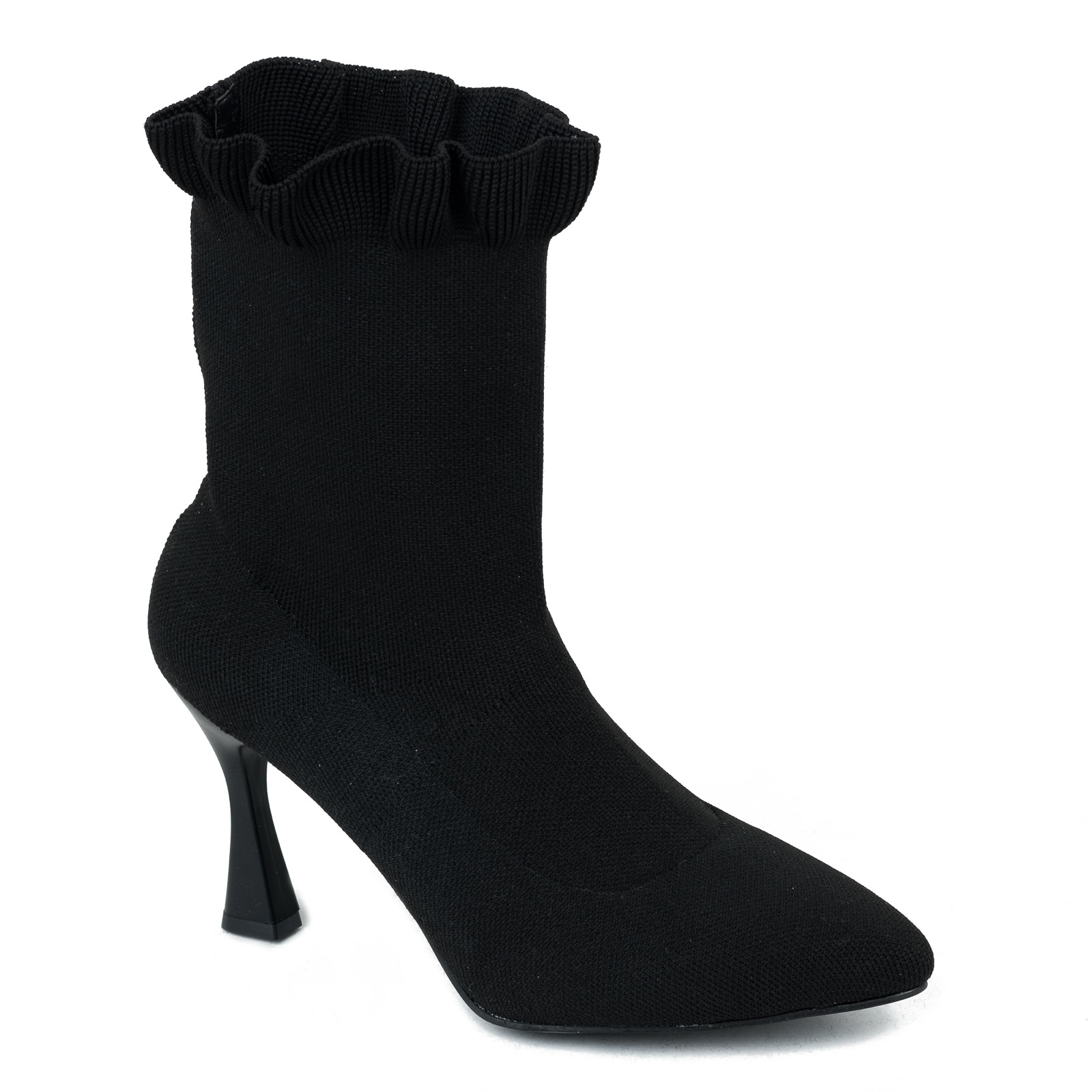 Women ankle boots B417 - BLACK