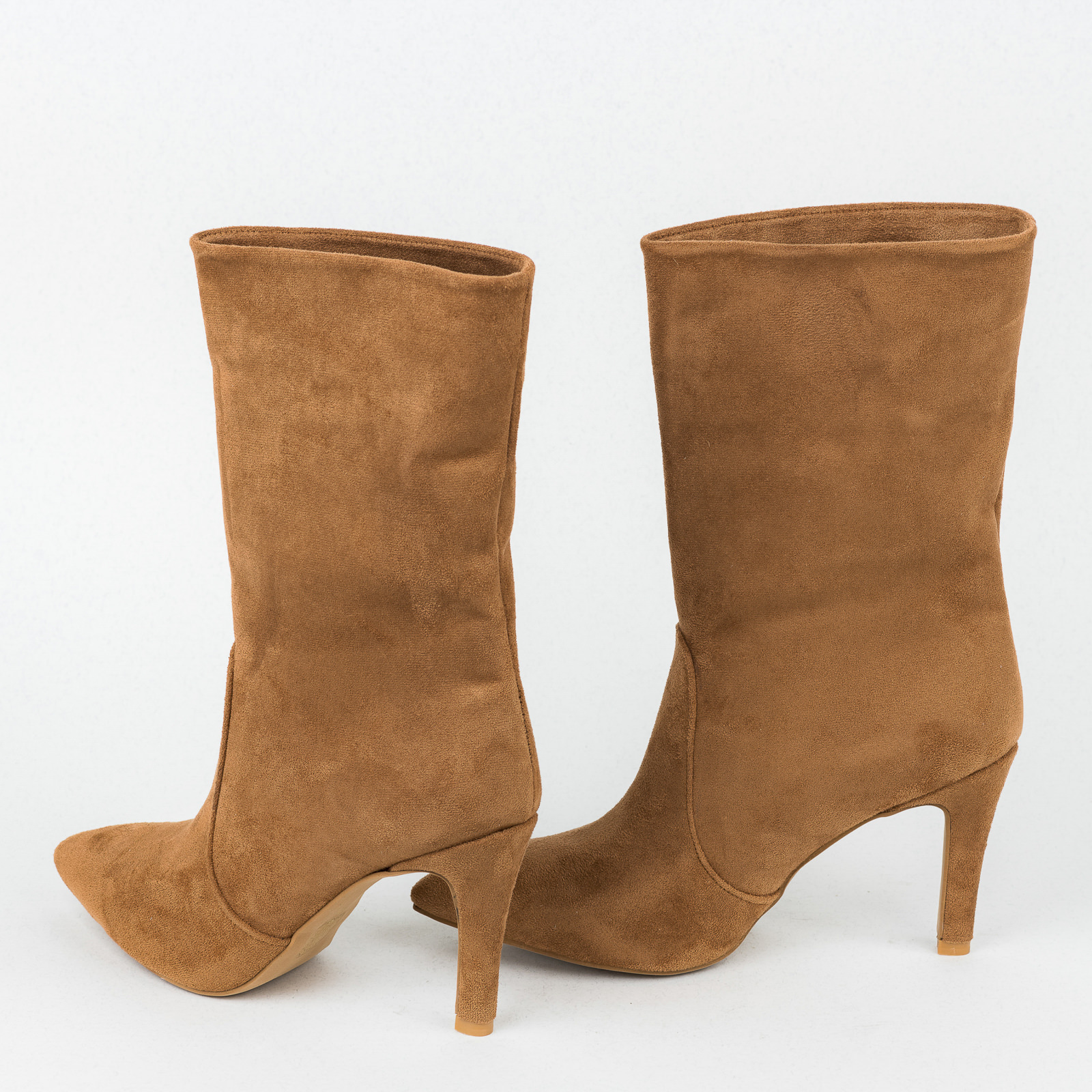 Women ankle boots B419 - BROWN