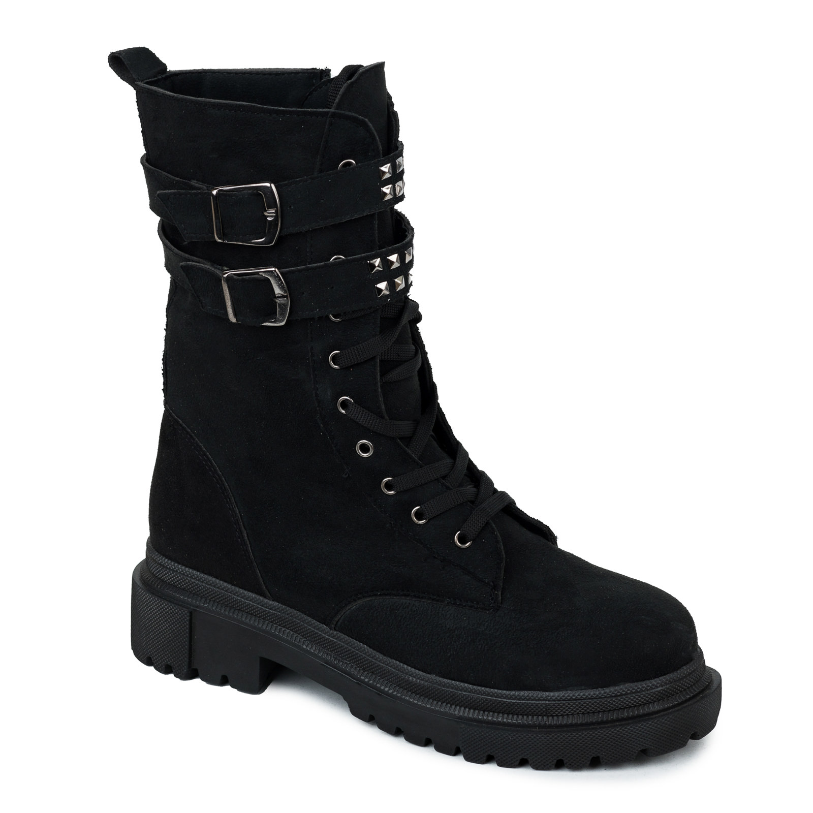 Women ankle boots B422 - BLACK