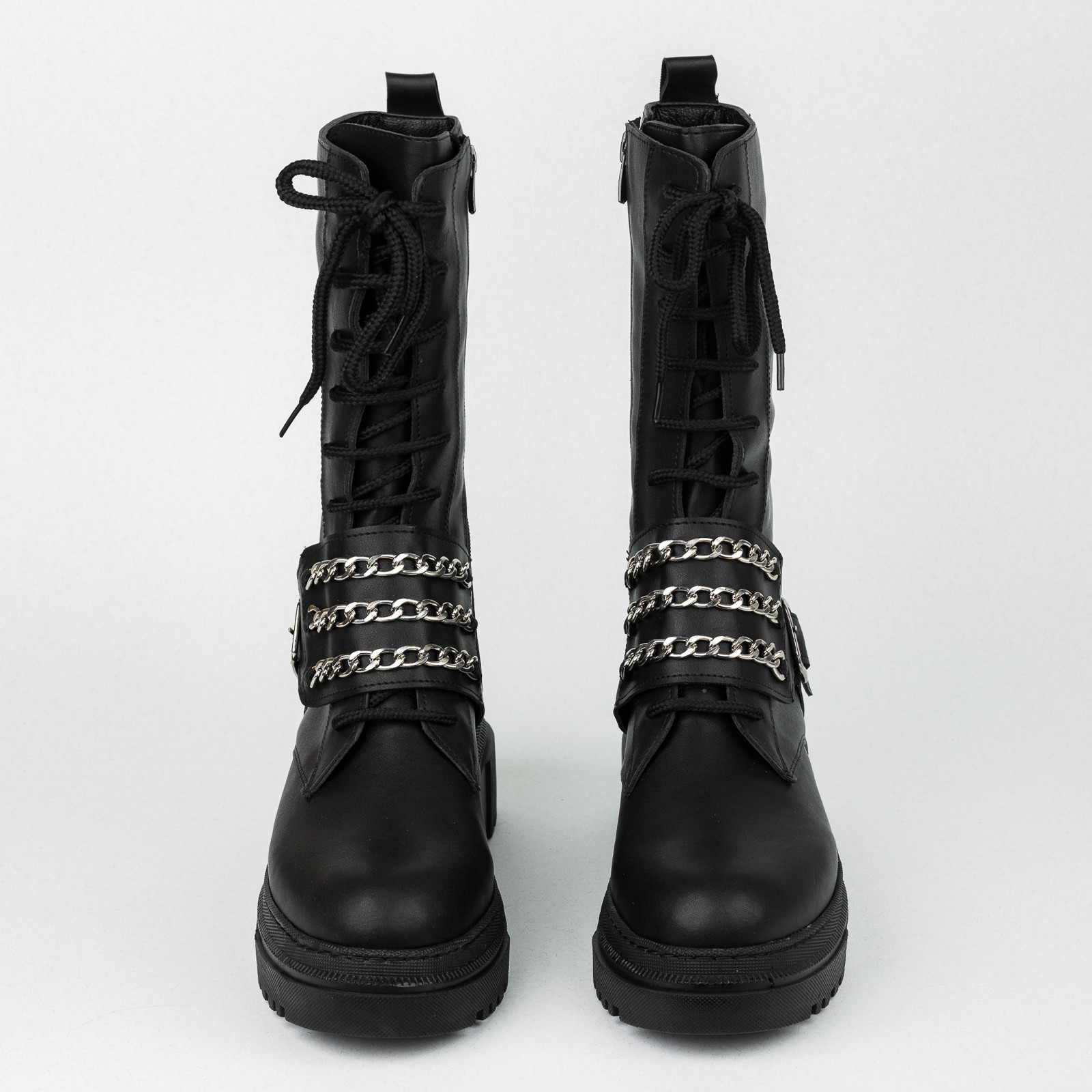 Women ankle boots B428 - BLACK