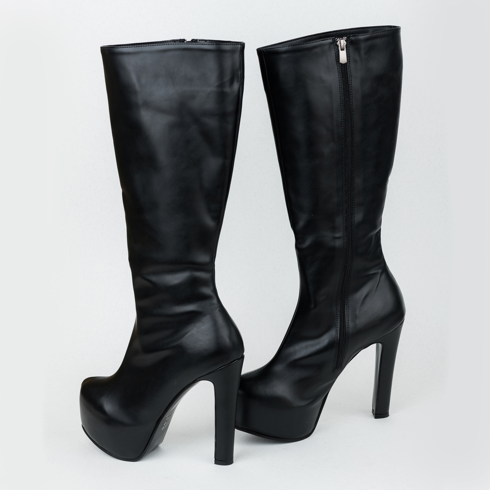 Women boots B453 - BLACK