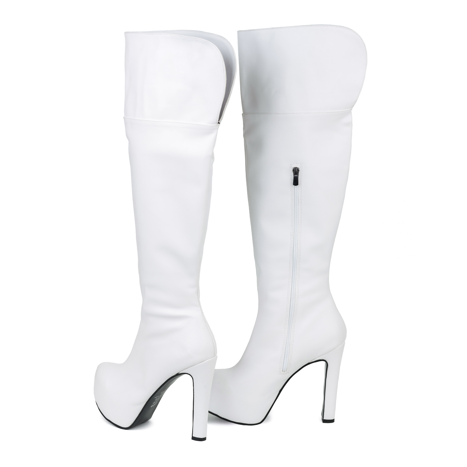 Women boots B454 - WHITE