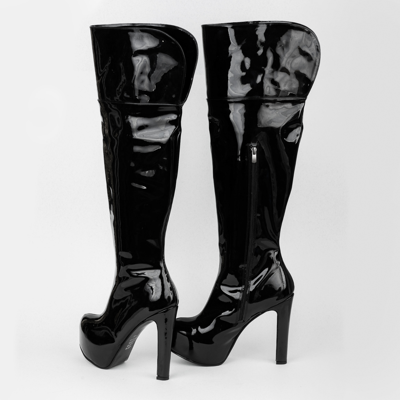 Women boots B454 - BLACK