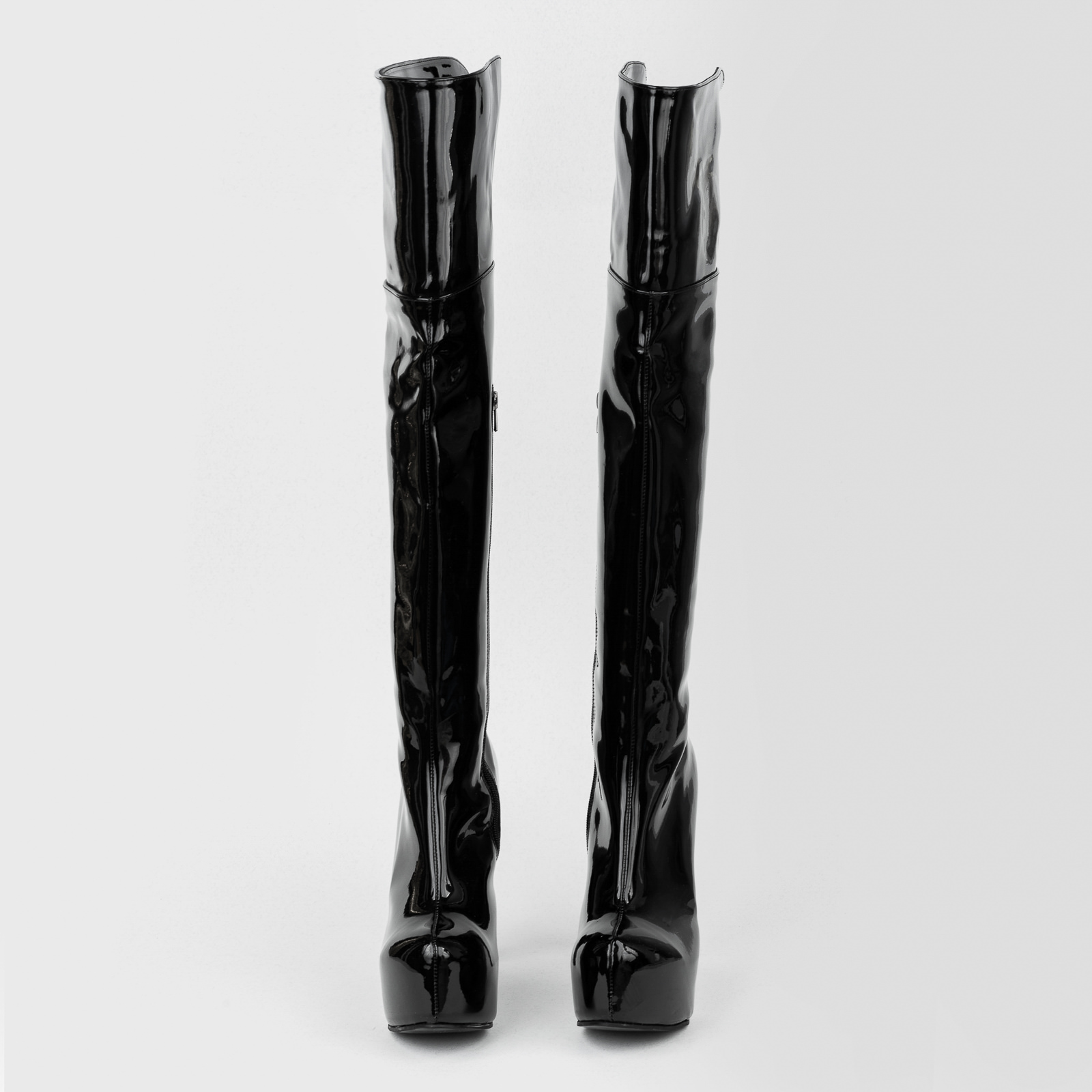 Women boots B454 - BLACK