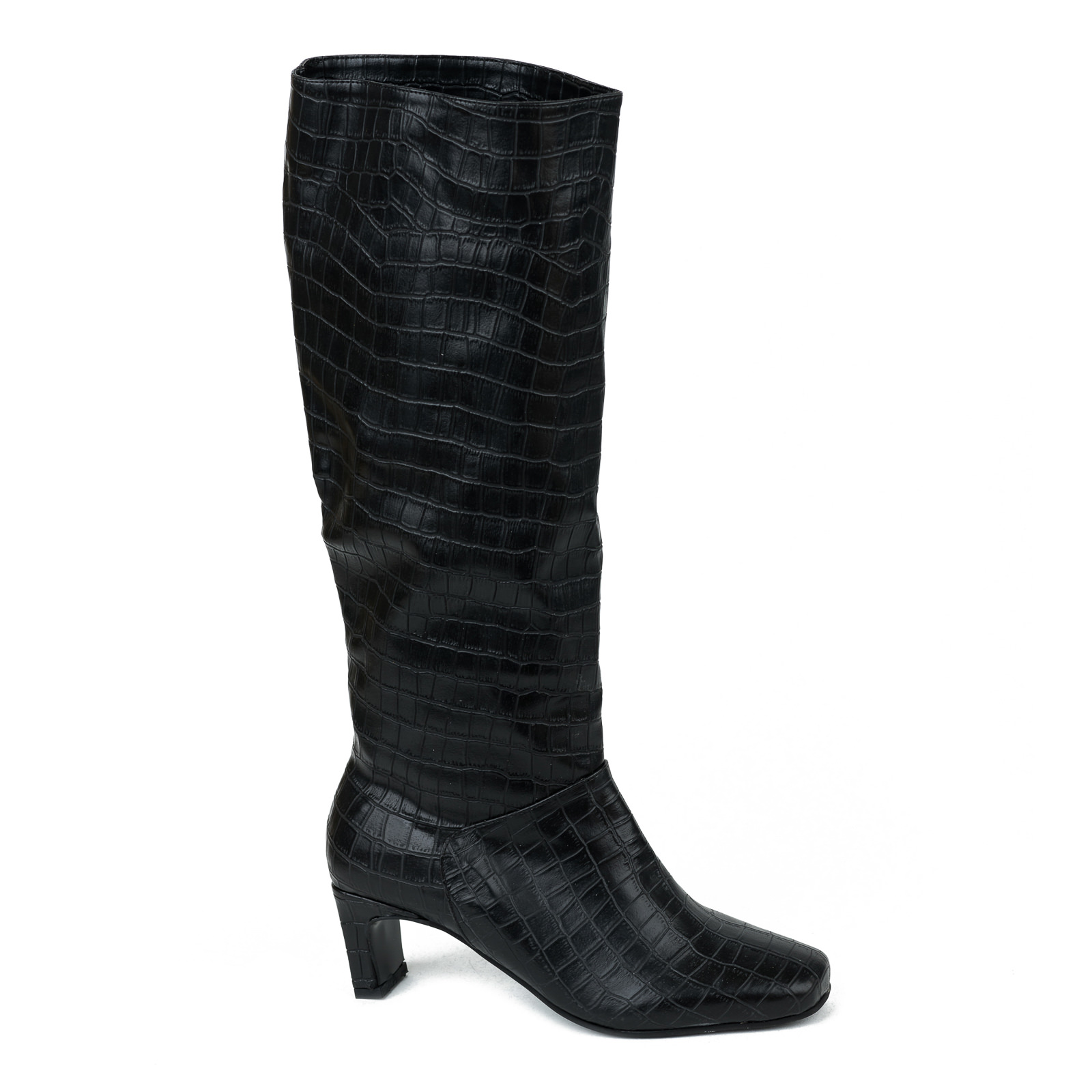 Women boots B455 - BLACK