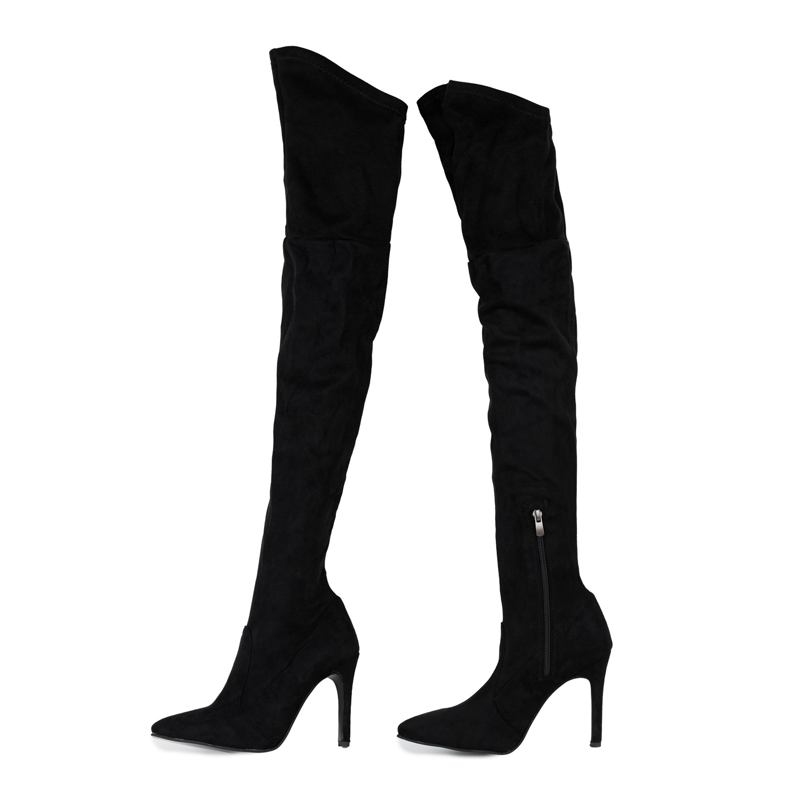 Women boots B461 - BLACK