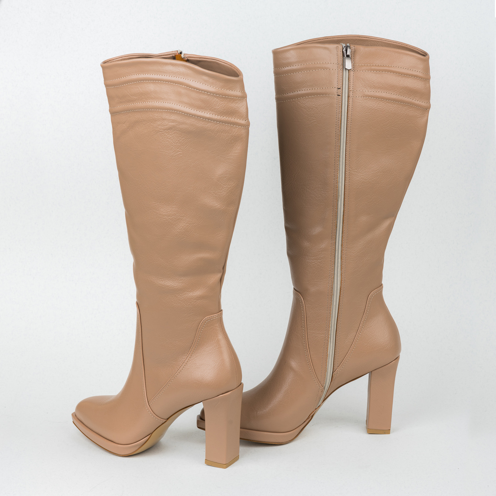 Women boots B463 - BEIGE