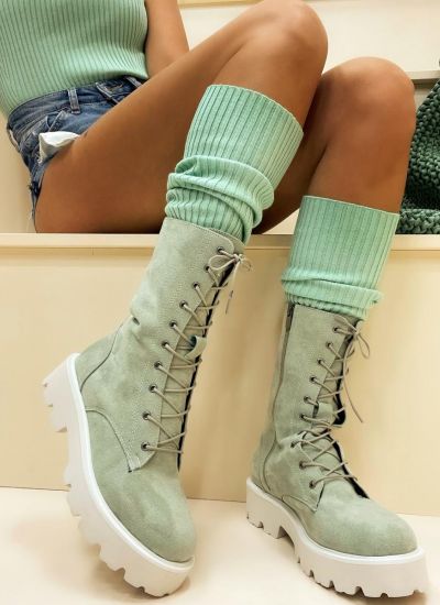 Women ankle boots B472 - MINT