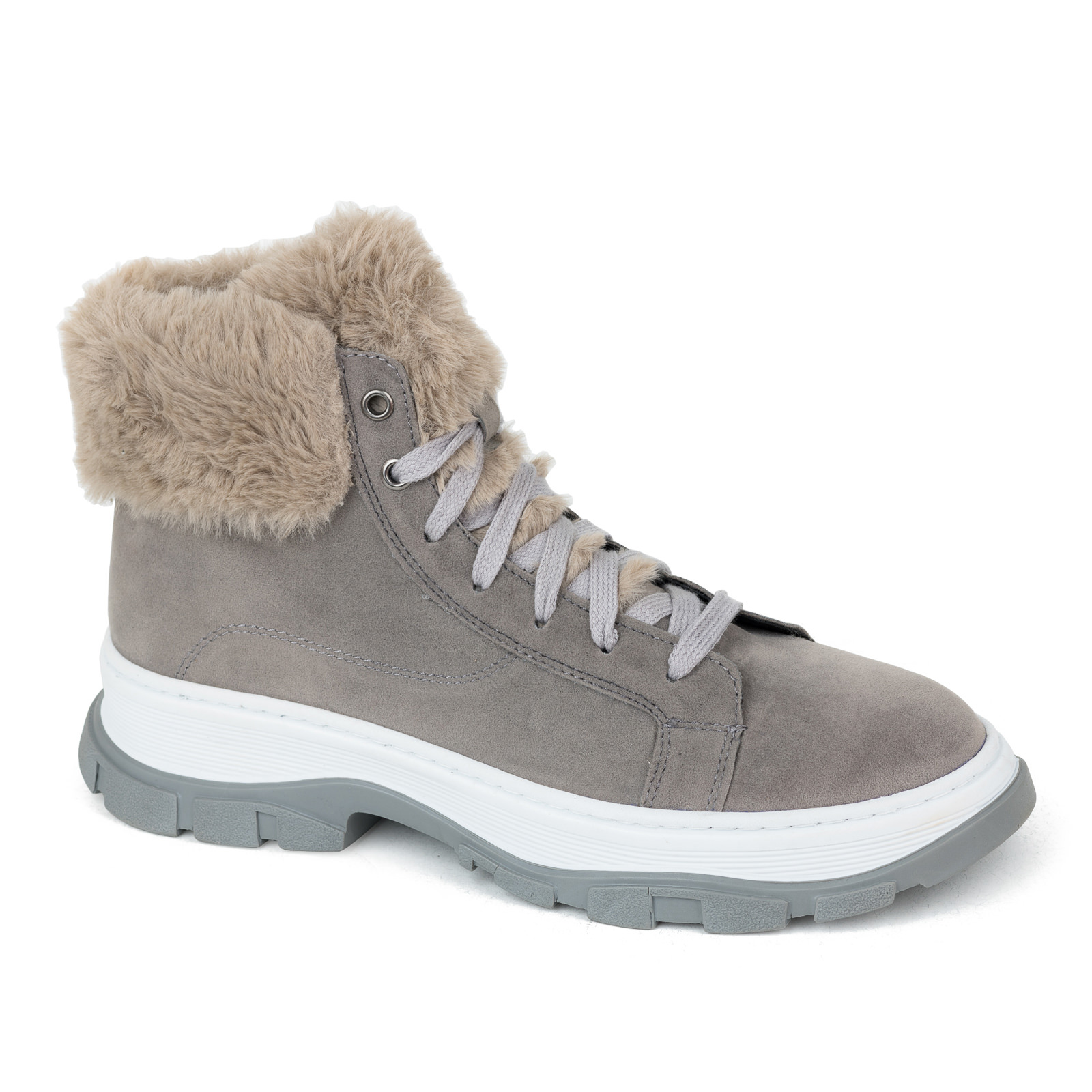 Women ankle boots B473 - GREY