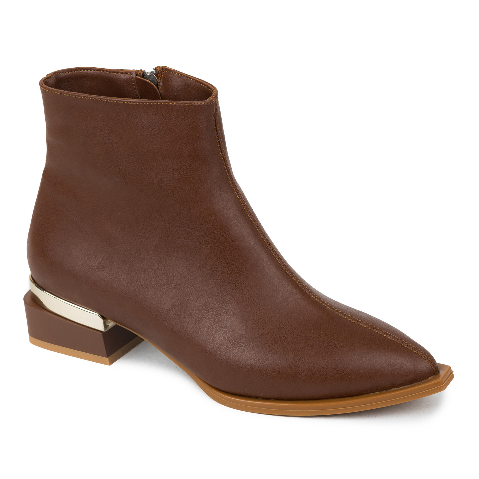 Women ankle boots B482 - CAMEL