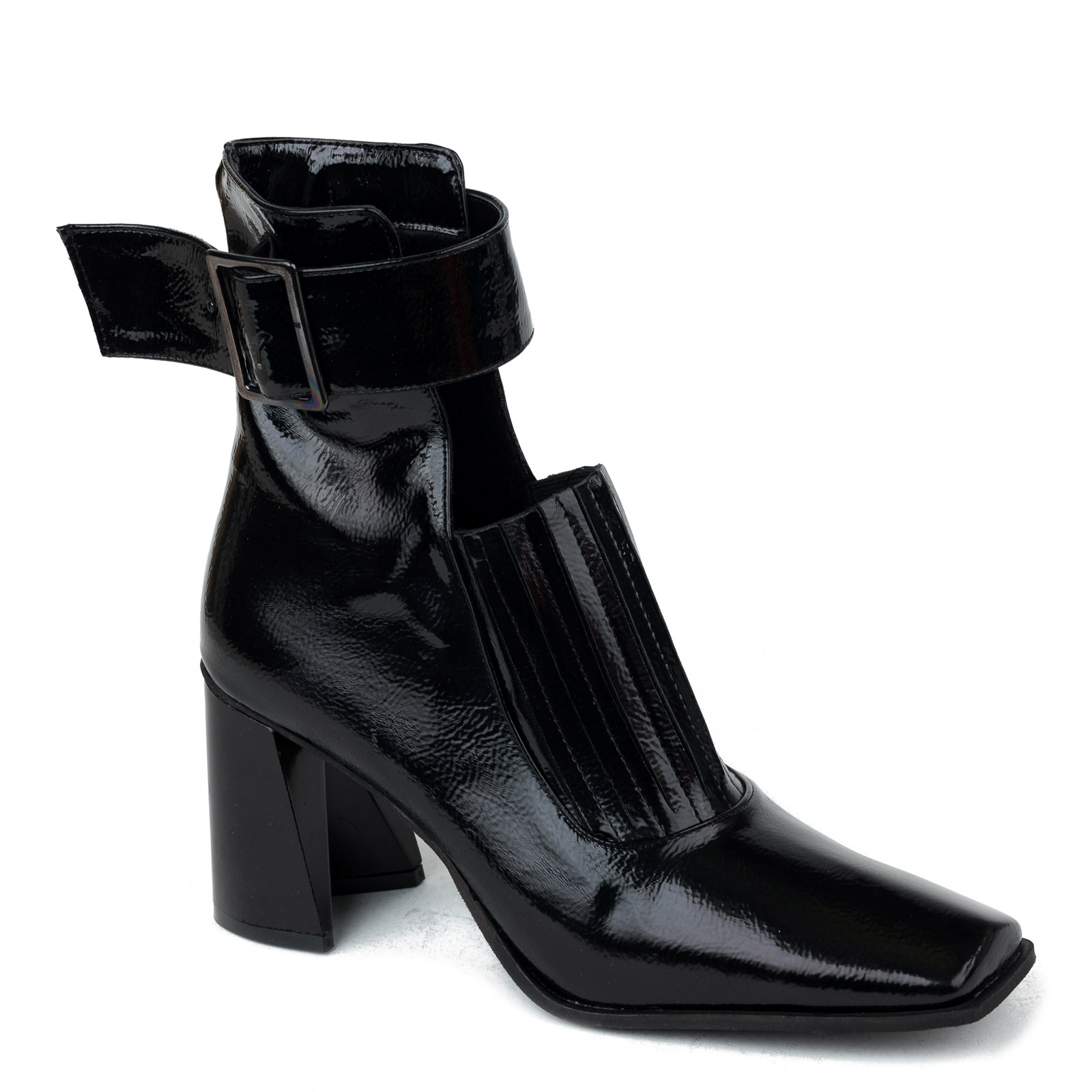 Women ankle boots B483 - BLACK