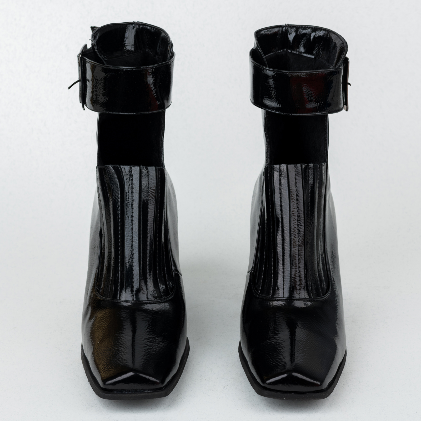 Women ankle boots B483 - BLACK