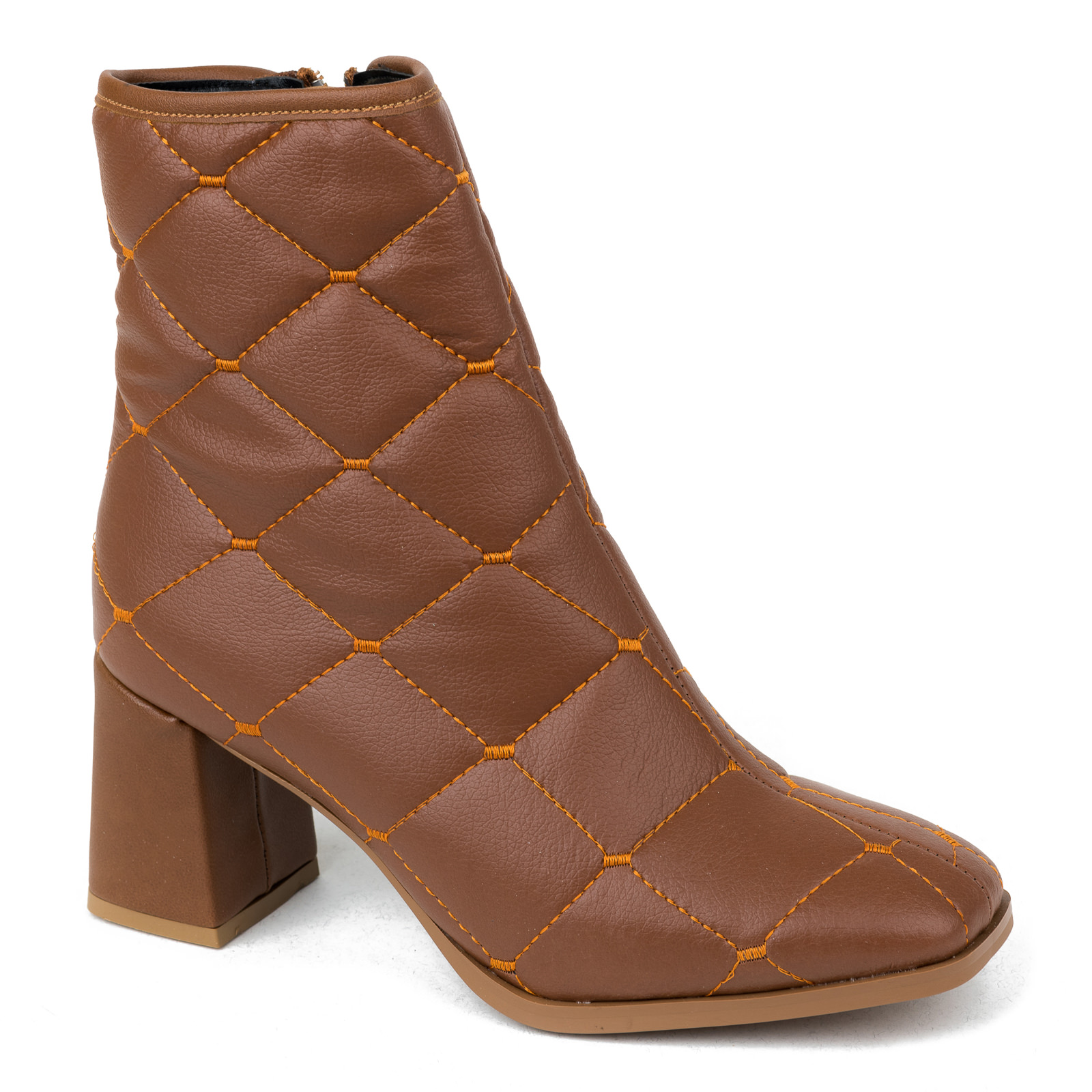 Women ankle boots B404 - CAMEL