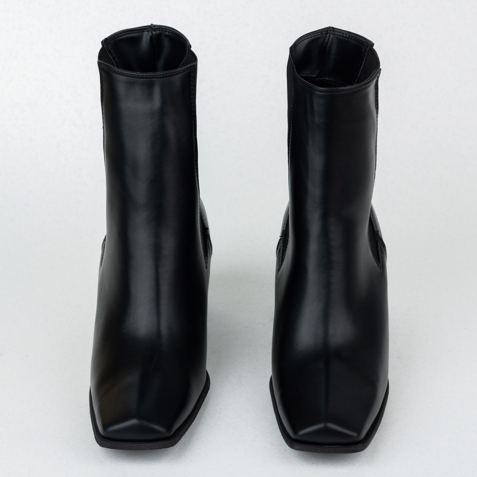 Women ankle boots B485 - BLACK