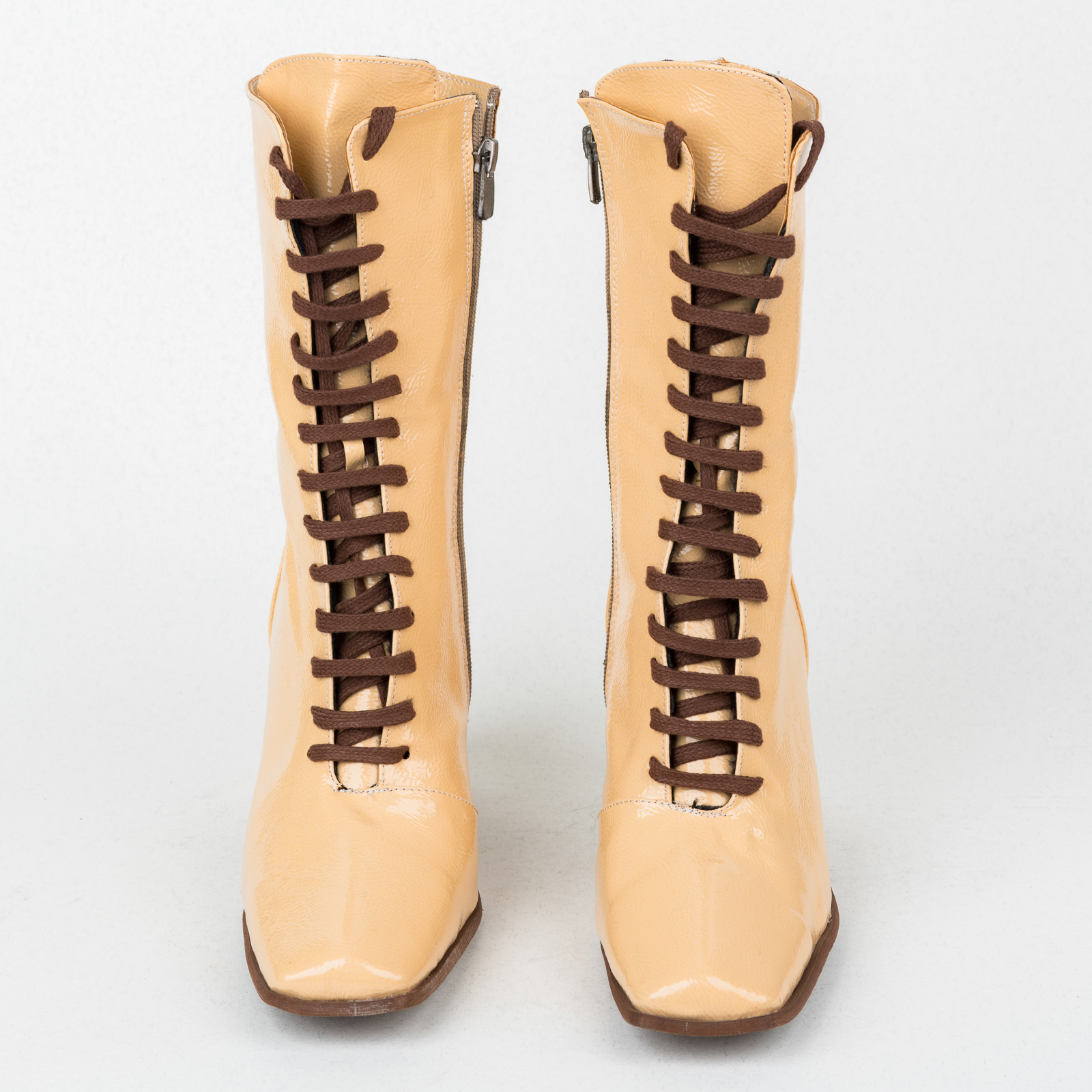 Women ankle boots B486 - BEIGE