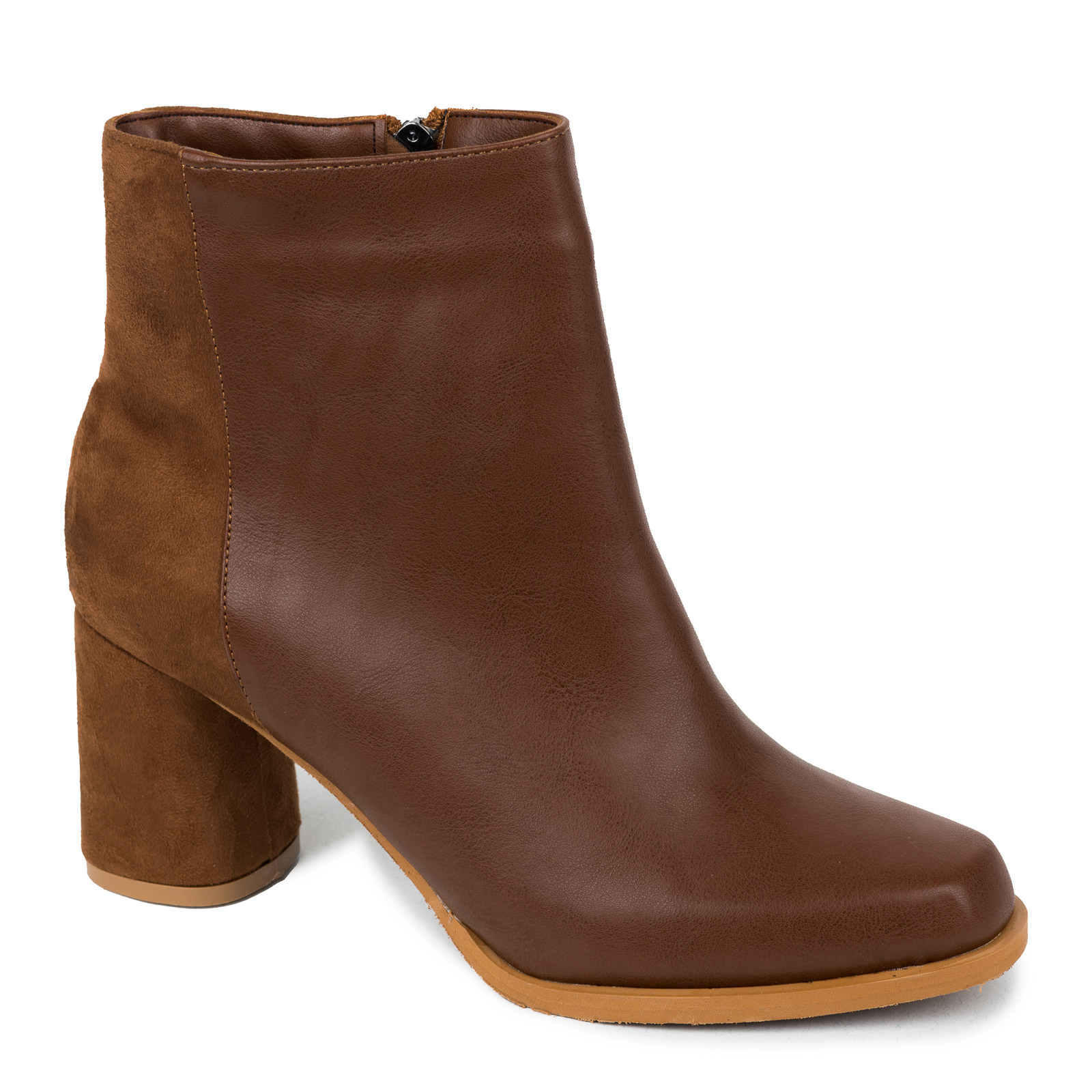 Women ankle boots B493 - CAMEL