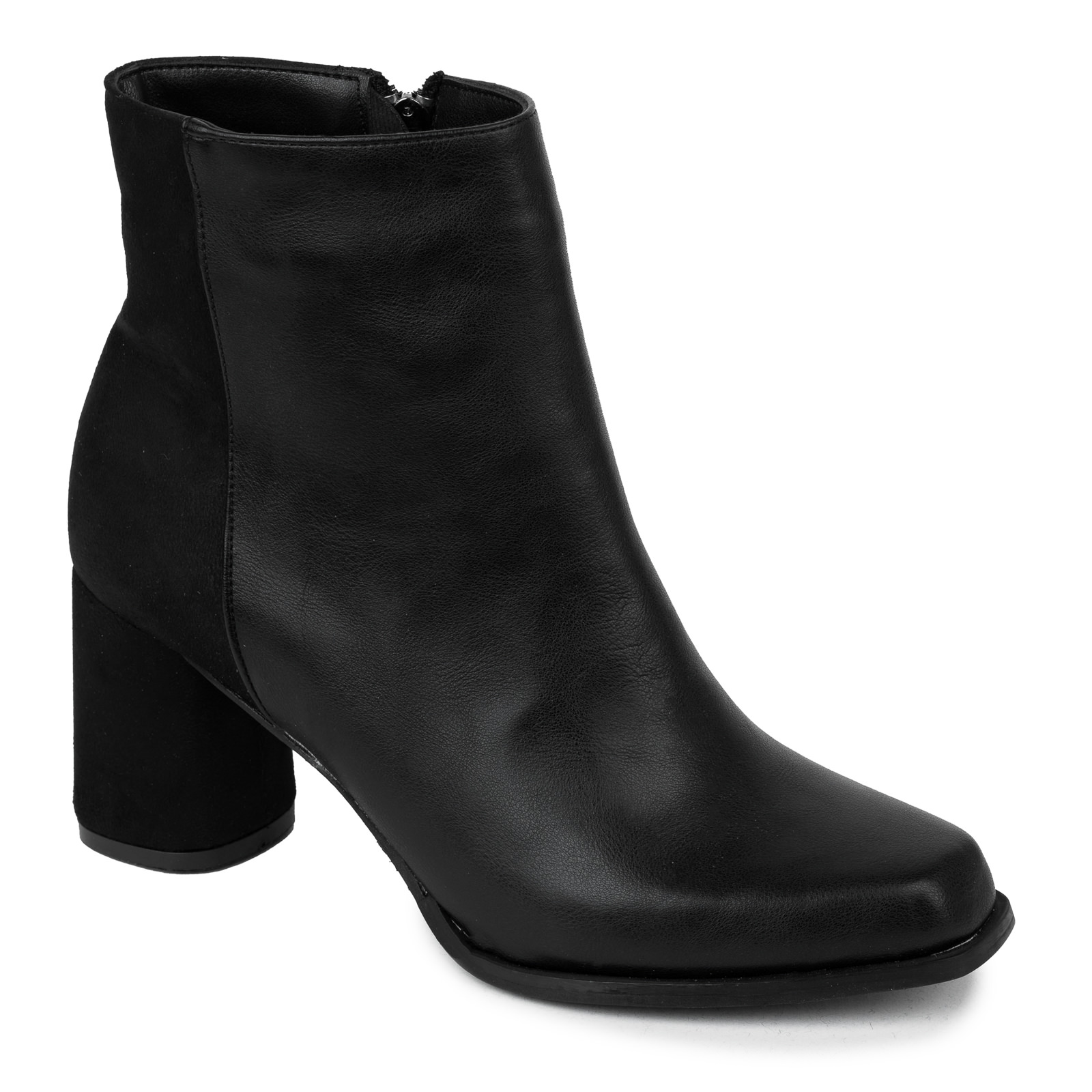 Women ankle boots B493 - BLACK