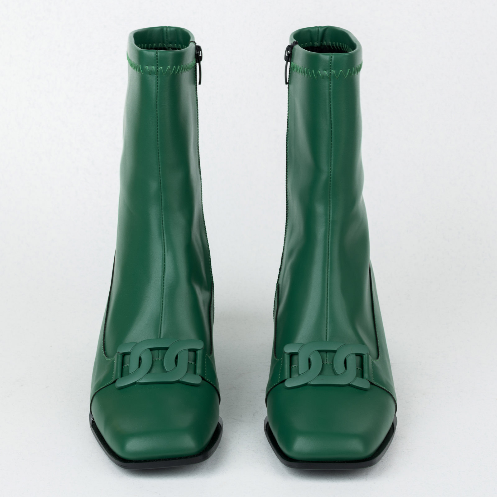 Women ankle boots B496 - GREEN