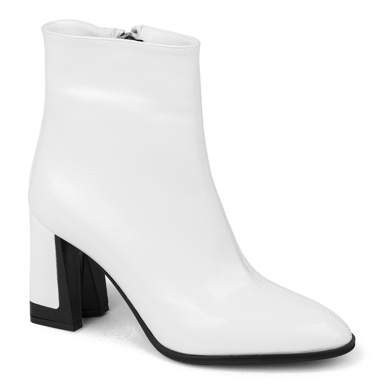 Women ankle boots B497 - WHITE