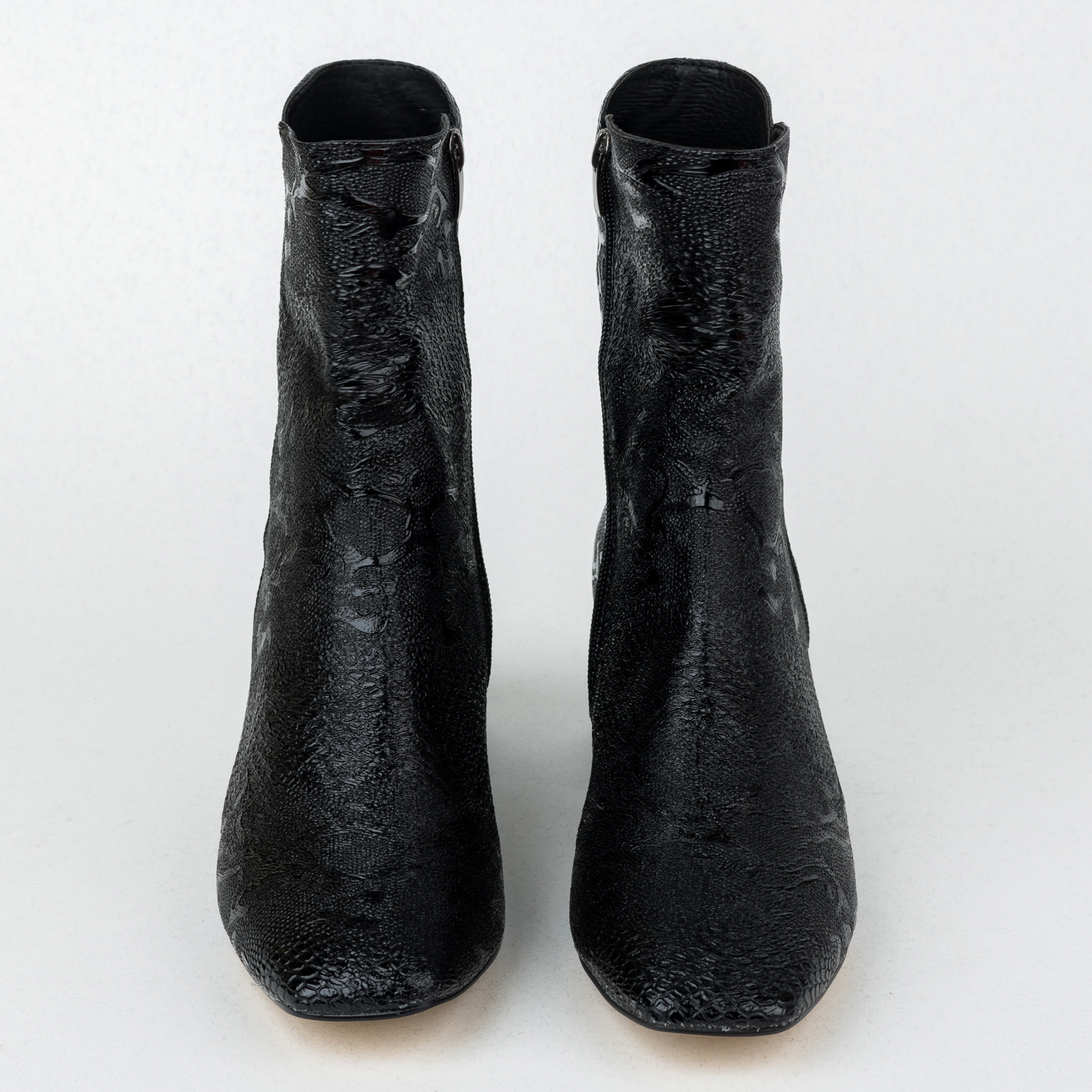 Women ankle boots B500 - BLACK