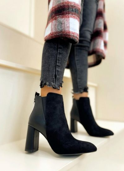 Women ankle boots LIAH - BLACK