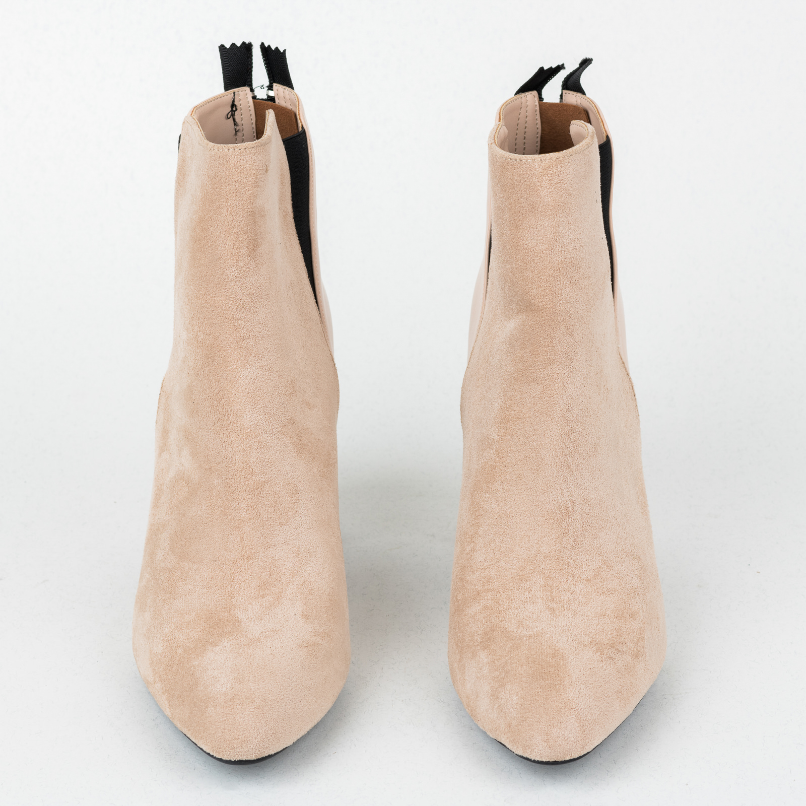 Women ankle boots B502 - BEIGE