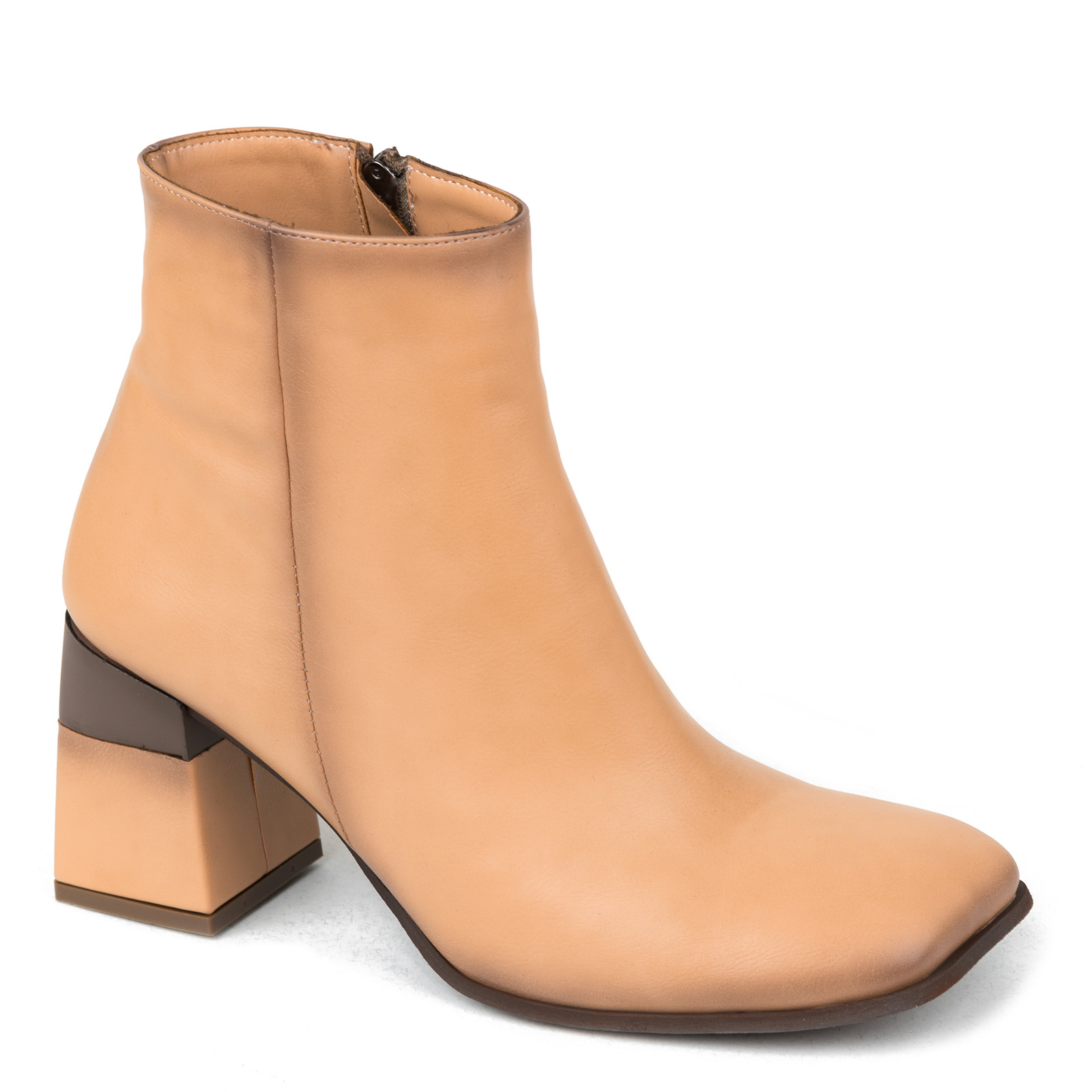 Women ankle boots B503 - BEIGE