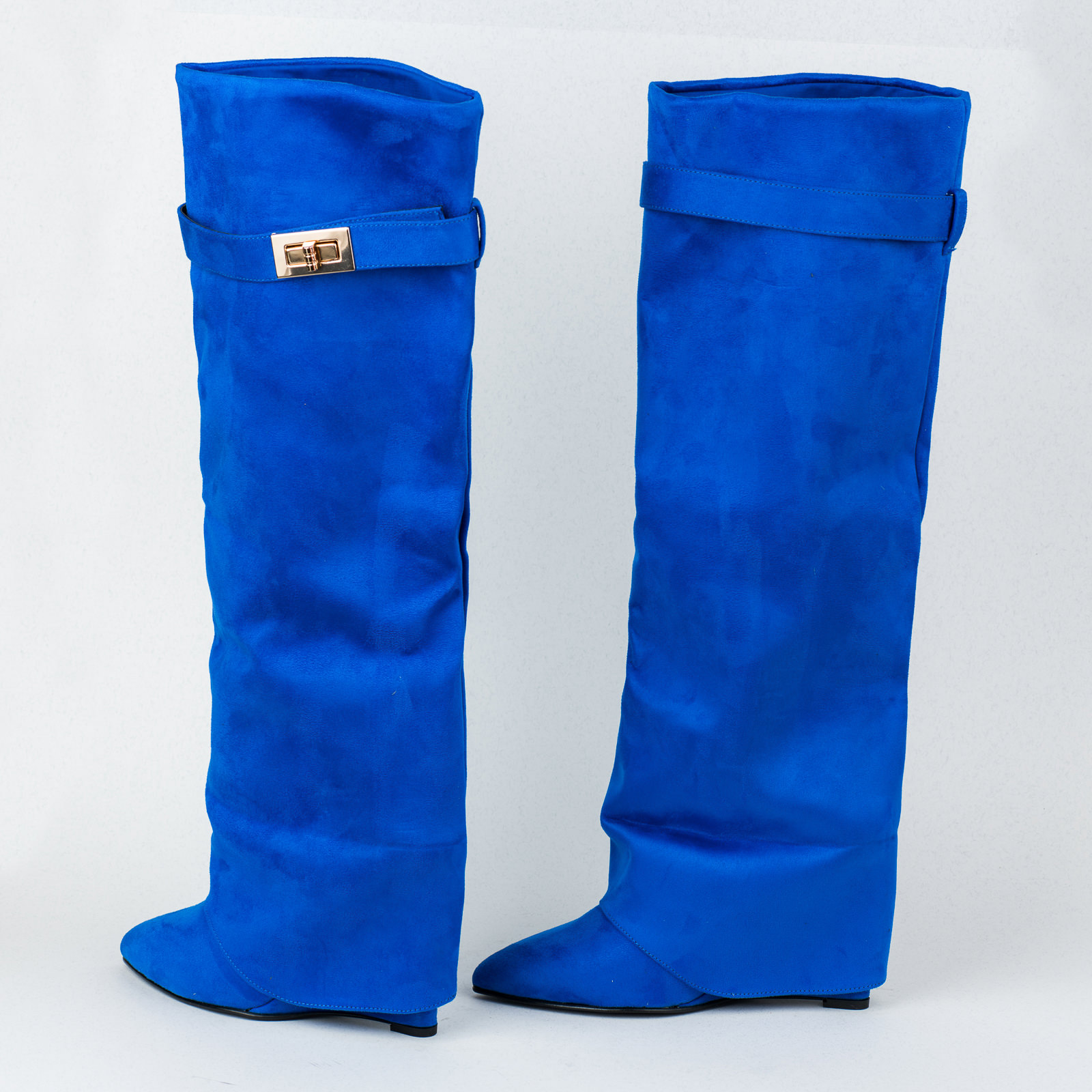 Women boots B505 - BLUE