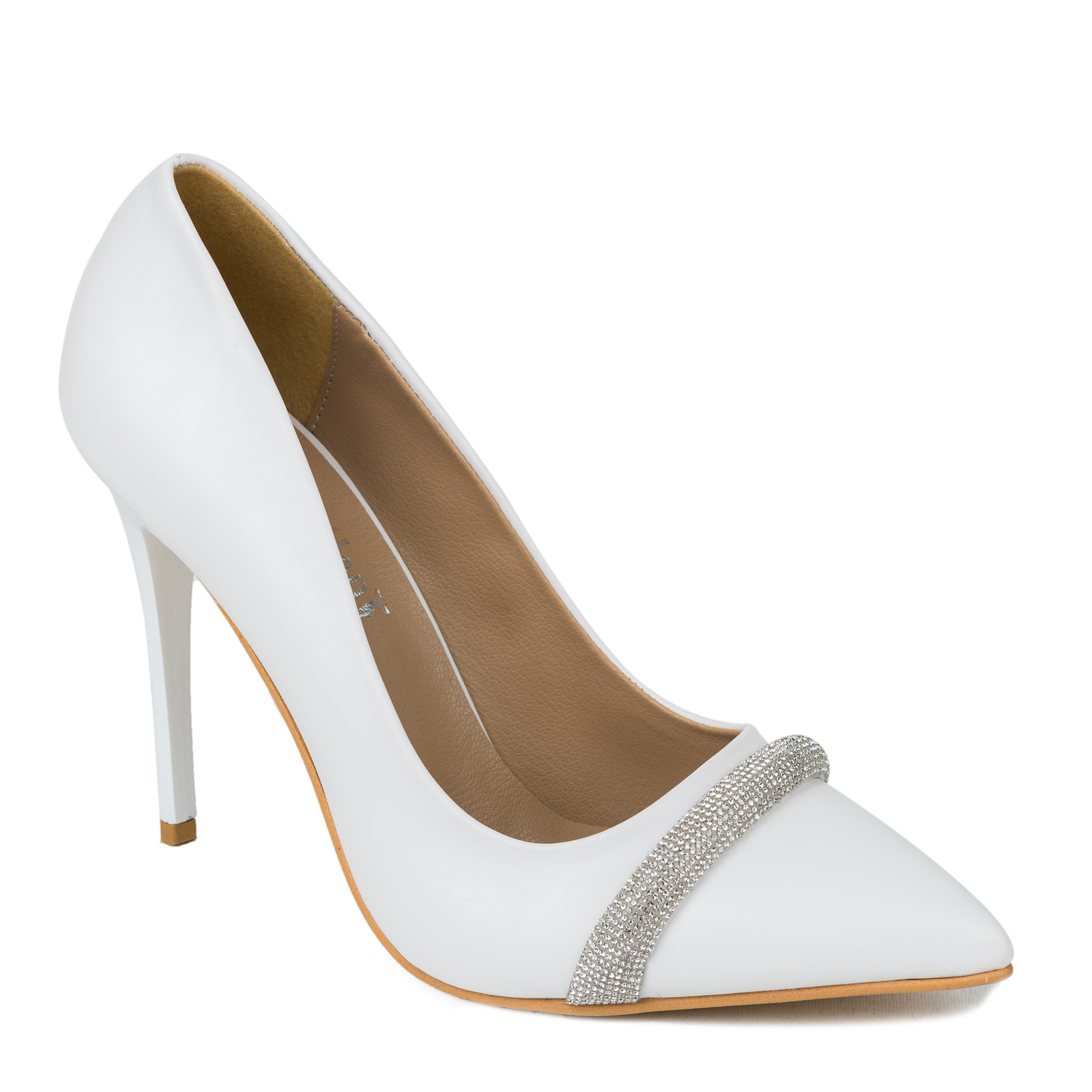Stilettos and high-heels LUMI - WHITE
