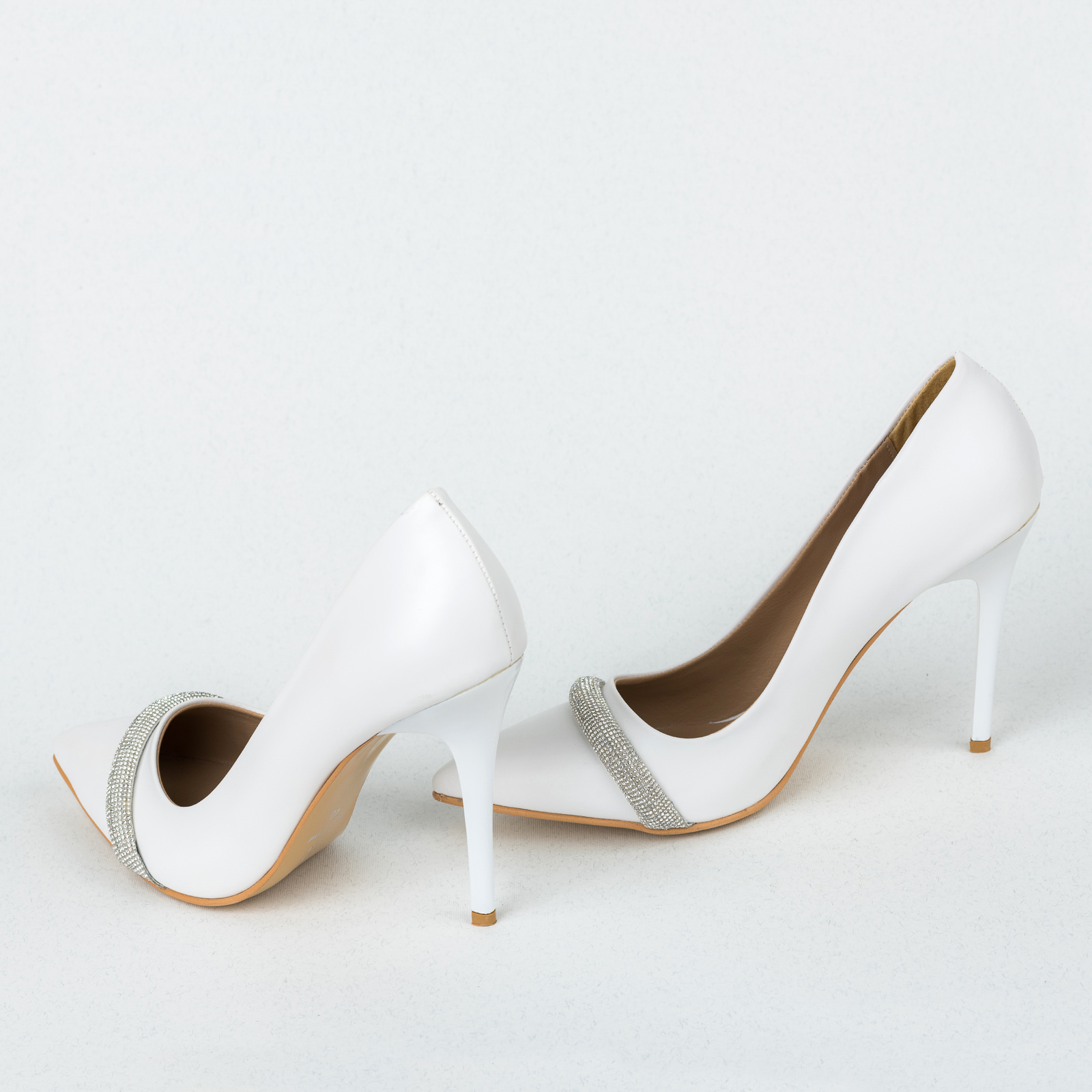 Stilettos and high-heels LUMI - WHITE