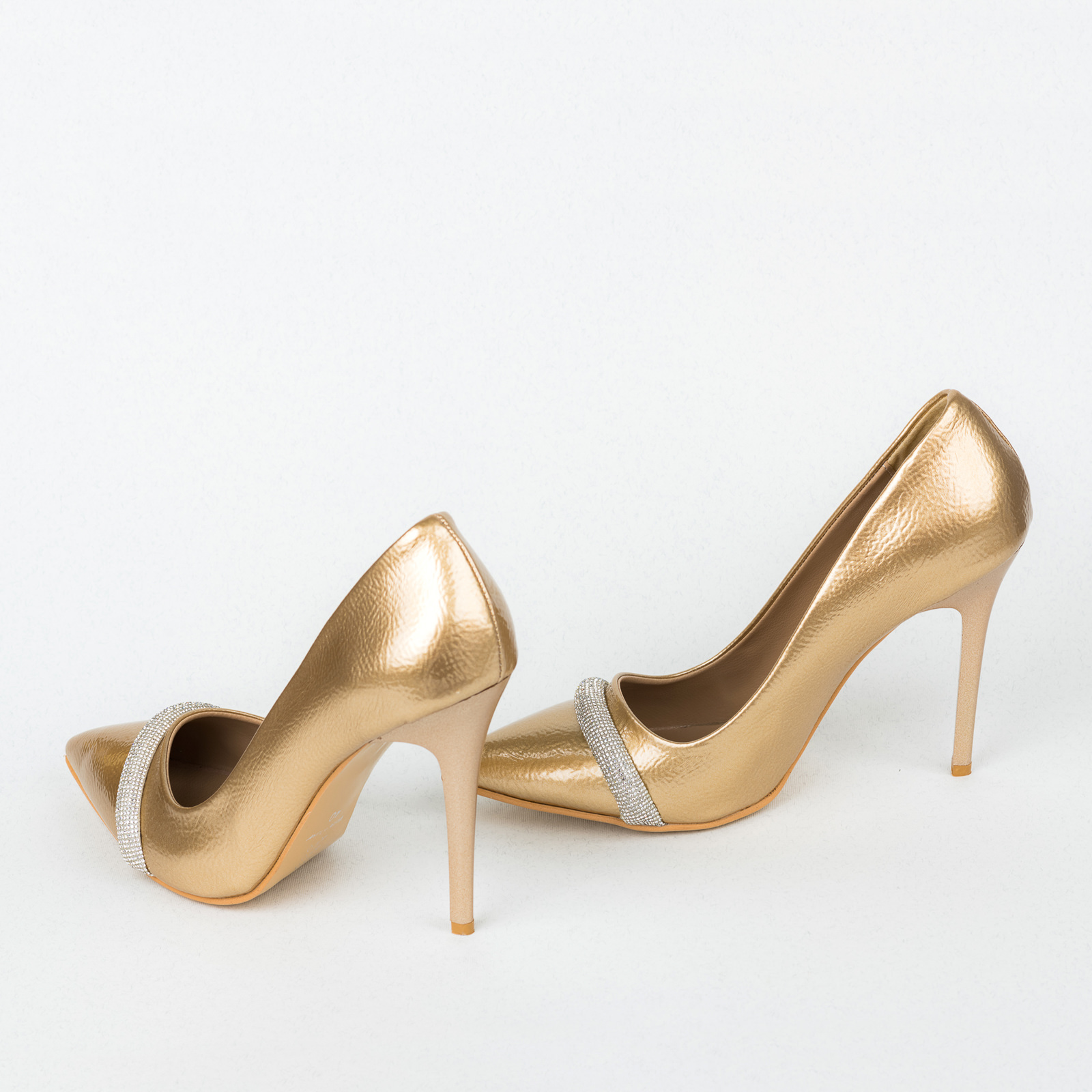 High-heels B519 - GOLD