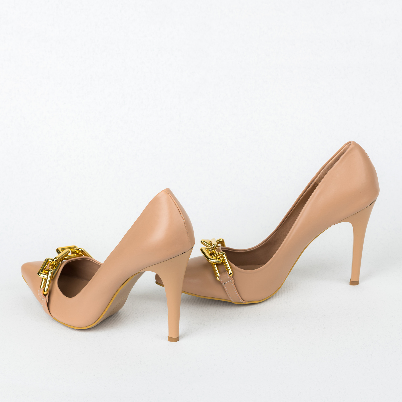 High-heels B523 - BEIGE