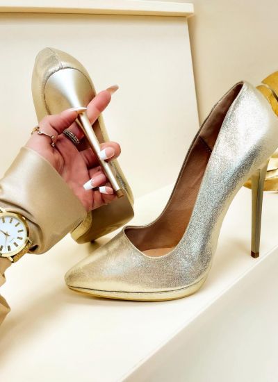 Stilettos and high-heels VEDI - GOLD