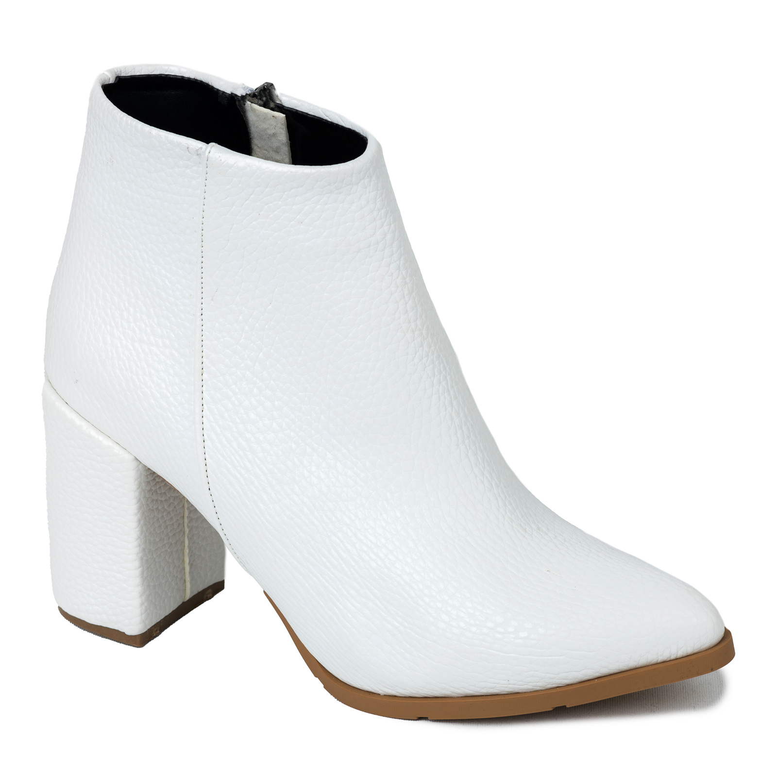 Women ankle boots B533 - WHITE