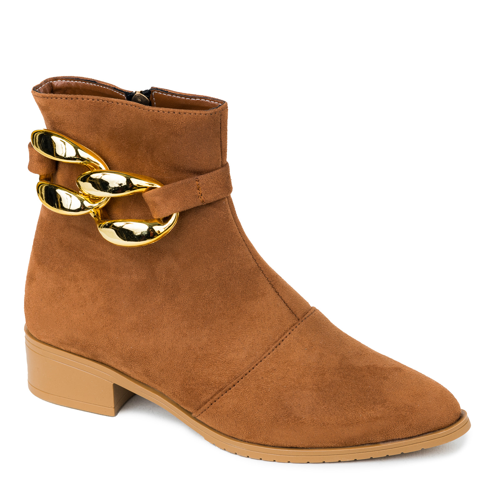 Women ankle boots B357 - CAMEL