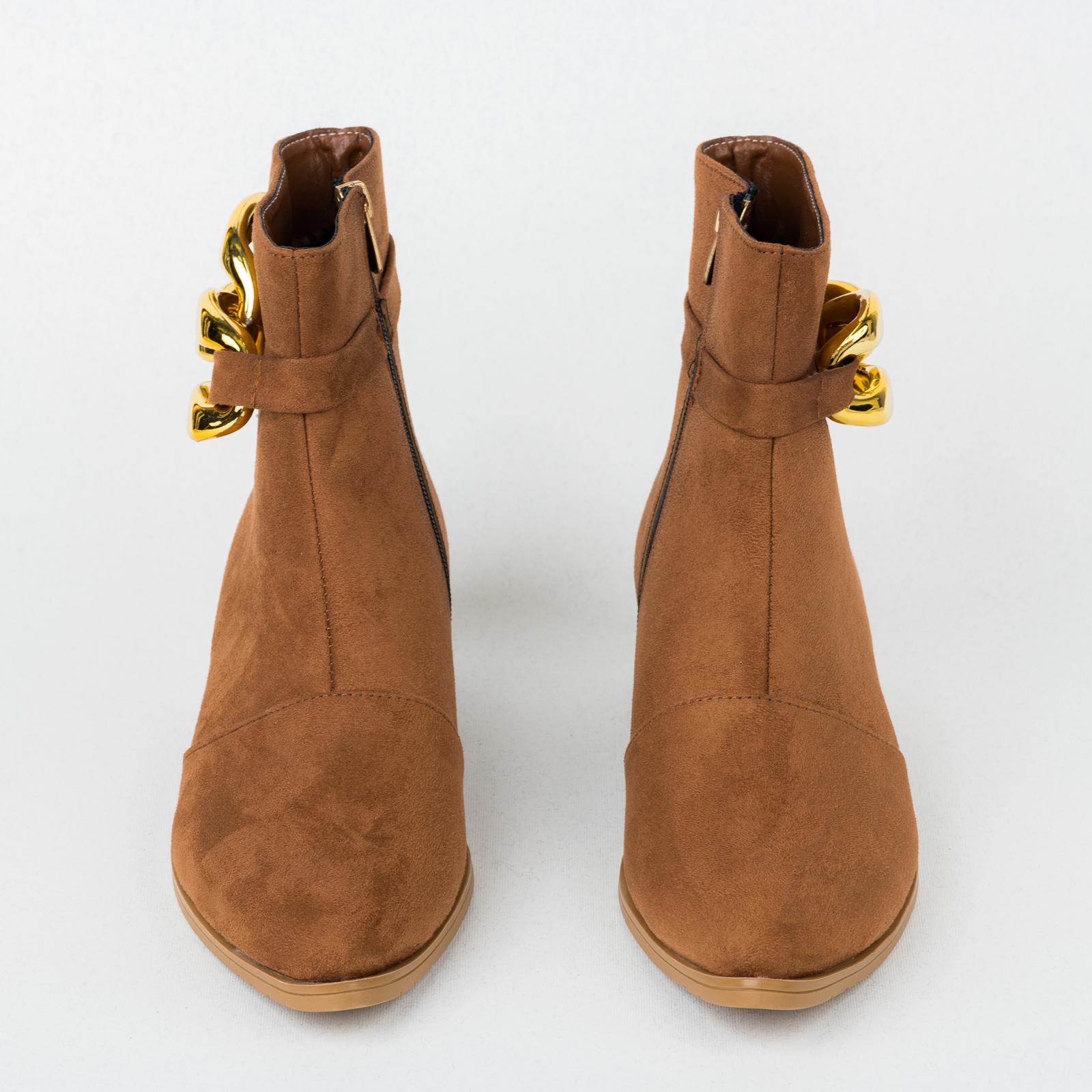 Women ankle boots B357 - CAMEL