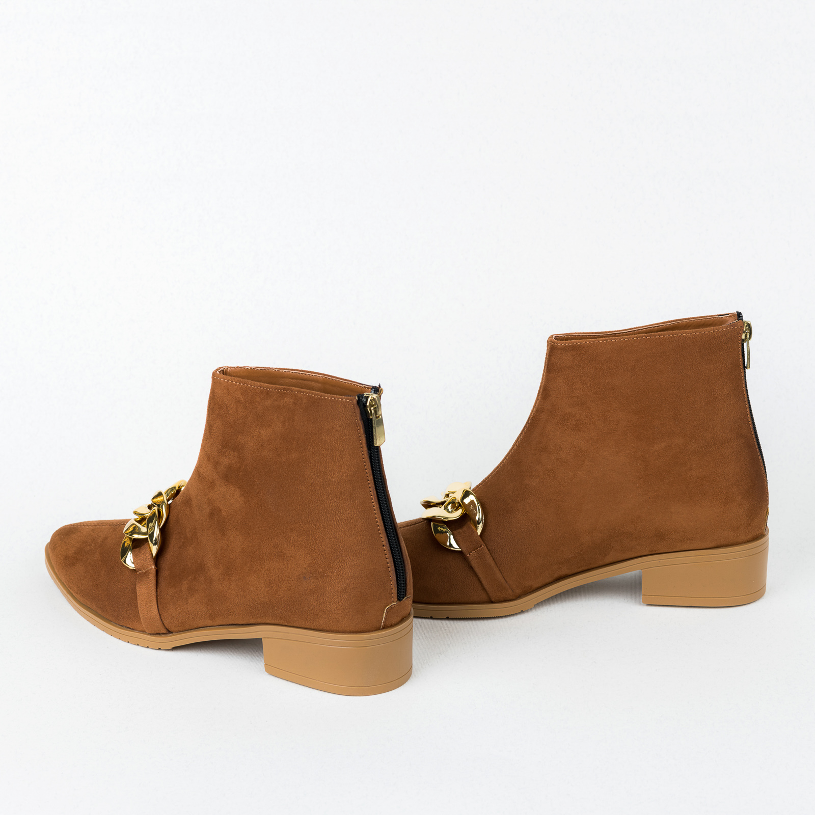 Women ankle boots B535 - CAMEL